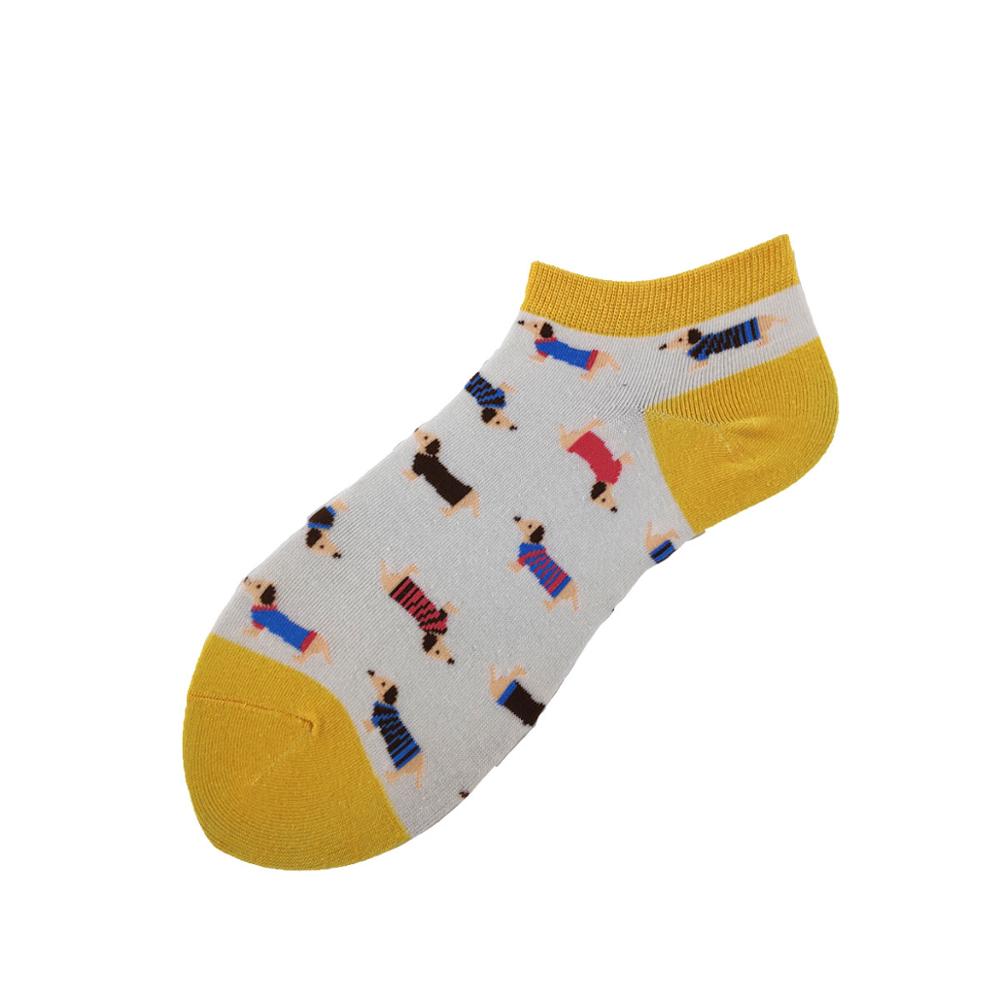 Animal Women Socks Colorful Cute Sausage Dog Cotton Cartoon Couple lady Girl Spring Summer Socks Support Wholesale Zoo