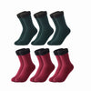 6/8/10Pairs/Lot Women/Men Winter Warm Thicken Thermal Socks Wool Cashmere Snow Black Skin Seamless Velvet Soft Boots Sock Lot